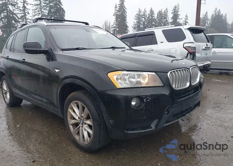 2014 BMW X3 xDrive28I из США, поврежденный, VIN 5UXWX9C52E0D23878